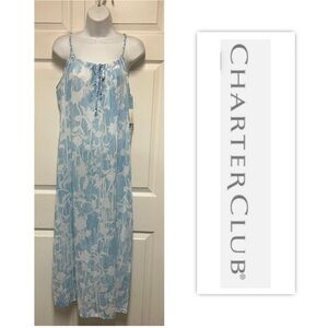 Charter Club Sleeveless Chemise Nightgown